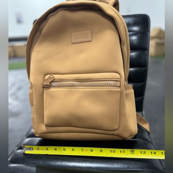 Dagne Dover Neoprene Backpack in color Camel - Picture 5 of 7